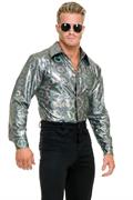 Silver Circle Disco Shirt